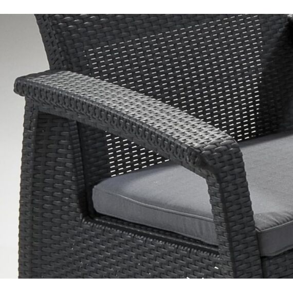 Keter Lounge Set Corfu, grau