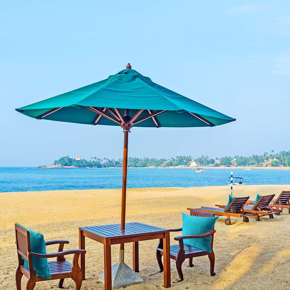 Dekorative wasserdichte Kissenbezüge für den Außenbereich, quadratisch, für Terrasse, Balkon, Garten, mit PU-Beschichtung, für Couch, Bett, Terrasse, Sofa, Zelt, 45,7 x 45,7 cm (Blaugrün), 4 Stück