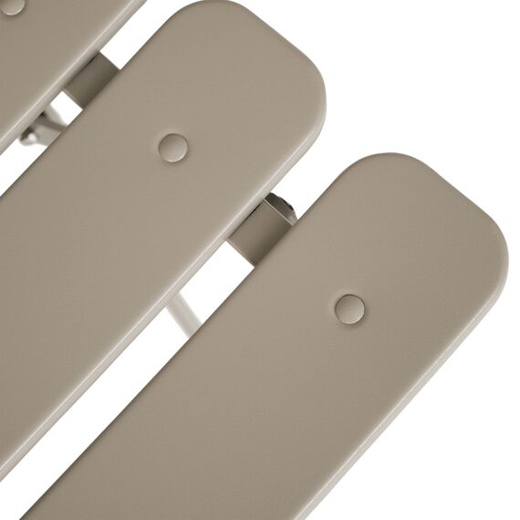 Vanage | Bistro Set Balkon | Balkonmöbel klappbar Set 3-teilig | pulverbeschichteter Stahl, wetterbeständig, Gartentisch & Stühle perfekt für Garten & kleine Balkone