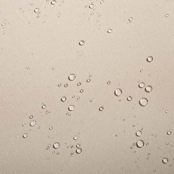 CLASSIC ACCESSORIES, wasserabweisendes Lounge-Rückenkissen Montlake für den Außenbereich, 48 × 51 × 10 cm, Farbe Antik-Beige, Outdoor-Sitzkissen für Zweisitzer