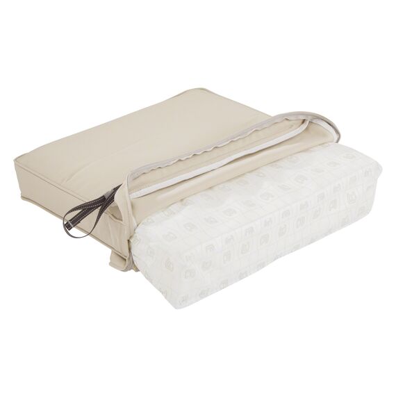 CLASSIC ACCESSORIES Montlake FadeSafe Rückenkissen, wasserabweisend, 53,3 x 50,8 x 10,2 cm, für Terrassenliege, Antik-Beige