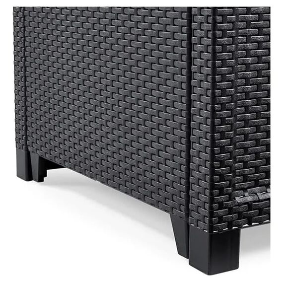 Keter 246148 - Garten-Set Emma, 4-Sitzer, Graphit