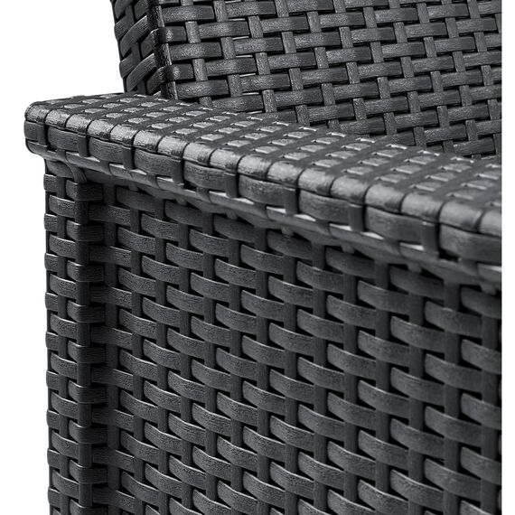 Keter 246148 - Garten-Set Emma, 4-Sitzer, Graphit