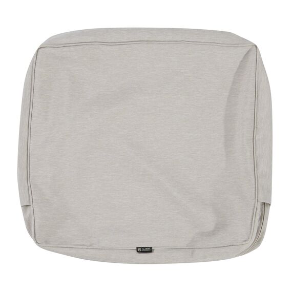Classic Accessories Montlake FadeSafe Rückenkissen, wasserabweisend, 53,3 x 50,8 x 10,2 cm, für Terrasse, Lounge, Grau meliert