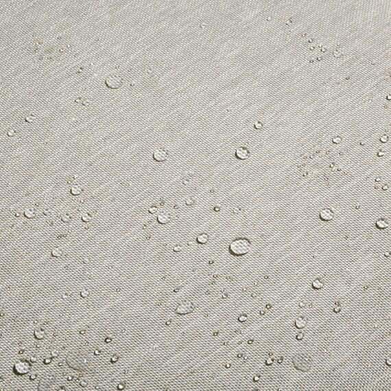 CLASSIC ACCESSORIES Montlake Wasserabweisendes Rückenkissen für Terrassen, Lounge-Rückenkissen, 63,5 x 55,9 x 10,2 cm, Grau meliert