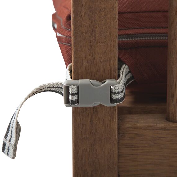 CLASSIC ACCESSORIES Ravenna Wasserabweisendes Terrassensitzkissen, Spice, Stuhl-Sitzkissen, 43,2 x 38,1 x 5,1 cm