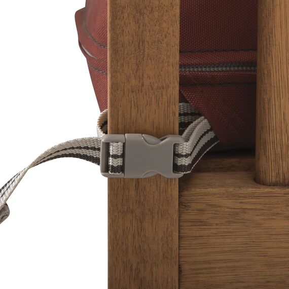 CLASSIC ACCESSORIES Ravenna Sitzkissen, wasserabweisend, 48,3 x 48,3 x 7,6 cm, Spice