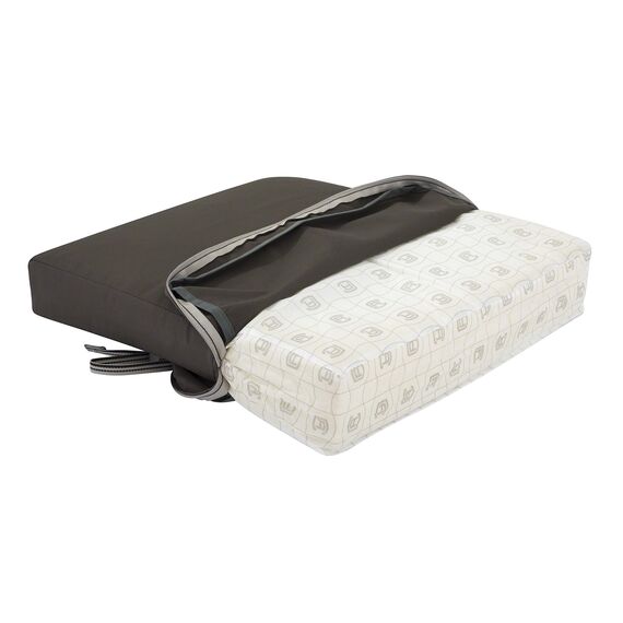 Classic Accessories Ravenna Sitzkissen, 53,3 x 53,3 x 7,6 cm, Dunkeltaupe, 1,2 m², Stuhl-Sitzkissen