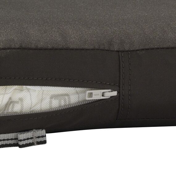 Classic Accessories Ravenna Sitzkissen, 53,3 cm B x 48,3 cm T x 7,6 cm Dicke, Espresso