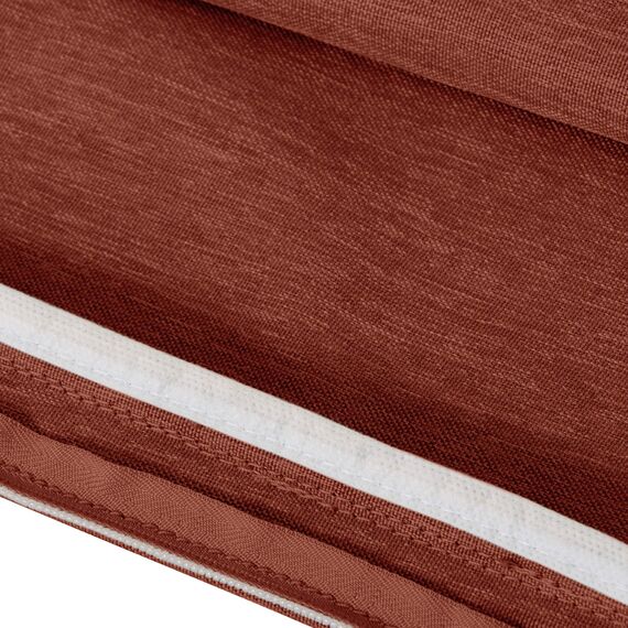 Classic Accessories Montlake Terrassenmöbelkissen, 137 cm B x 45,7 cm T x 7,6 cm Dicke, Heather Henna