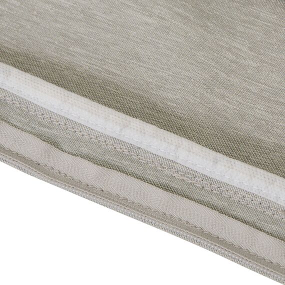 CLASSIC ACCESSORIES Montlake Wasserabweisendes Outdoor-Bankkissen, Terrassenmöbel, Schaukelkissen, 107,7 x 45,7 x 7,6 cm, Grau meliert