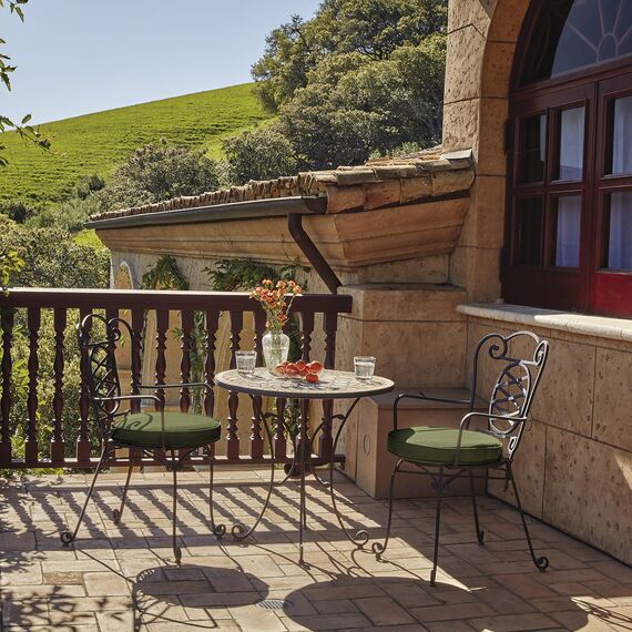 CLASSIC ACCESSORIES Montlake Wasserabweisendes Outdoor-Bankkissen, Terrassenmöbel, Schaukelkissen, 137,2 x 45,7 x 7,6 cm, Farngrün meliert