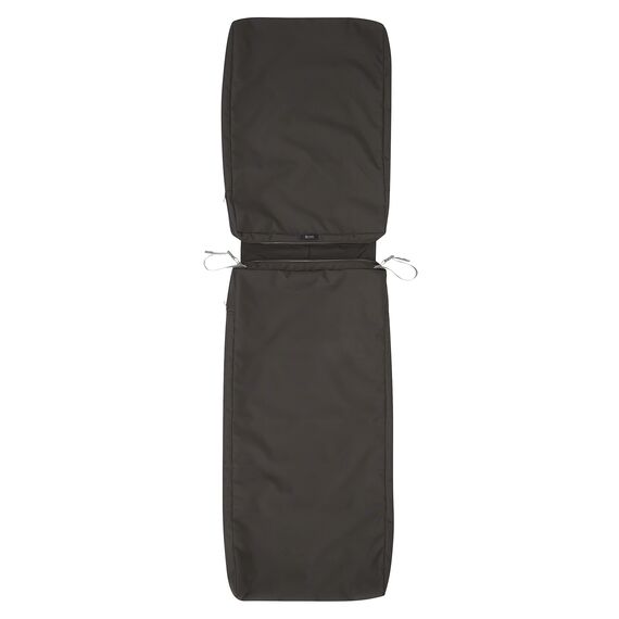 Classic Accessories Ravenna Wasserabweisendes Terrassenkissen, 202,4 x 66 x 7,6 cm, Espresso