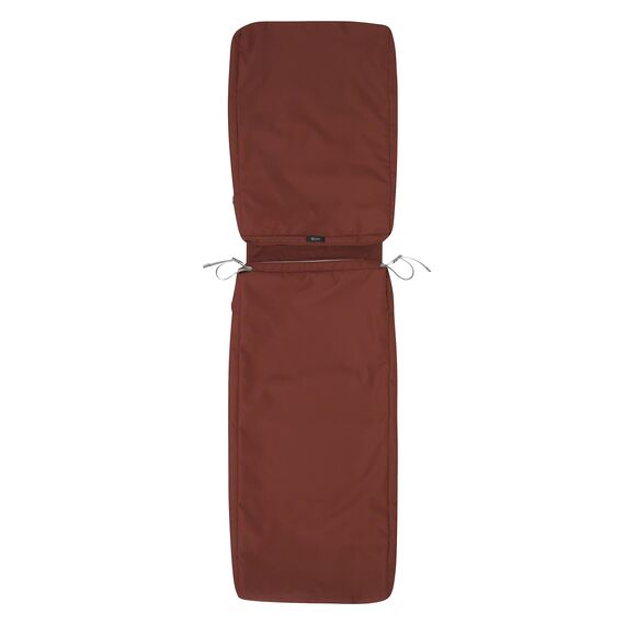 Classic Accessories Ravenna Wasserabweisendes Terrassen-Chaiselkissen, 203 x 66 x 7,6 cm, Gewürze, Outdoor-Sitzkissen