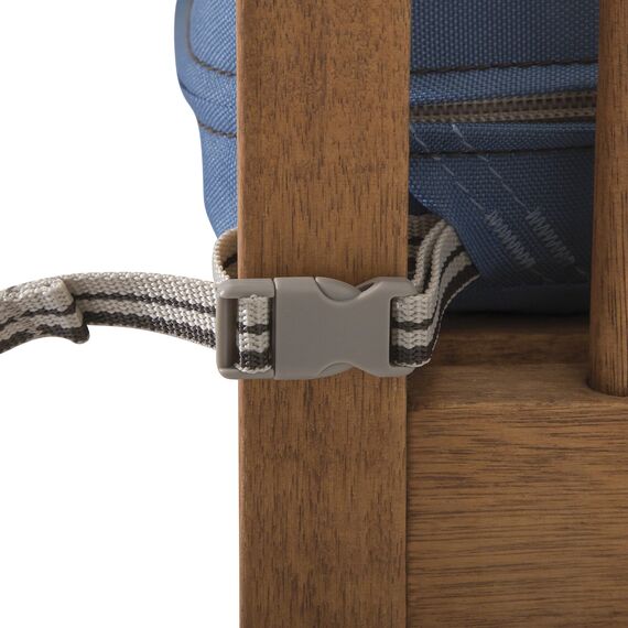 CLASSIC ACCESSORIES Ravenna Sitzkissen für Chaiselonge, wasserabweisend, 183 x 53 x 7 cm, Empire Blue