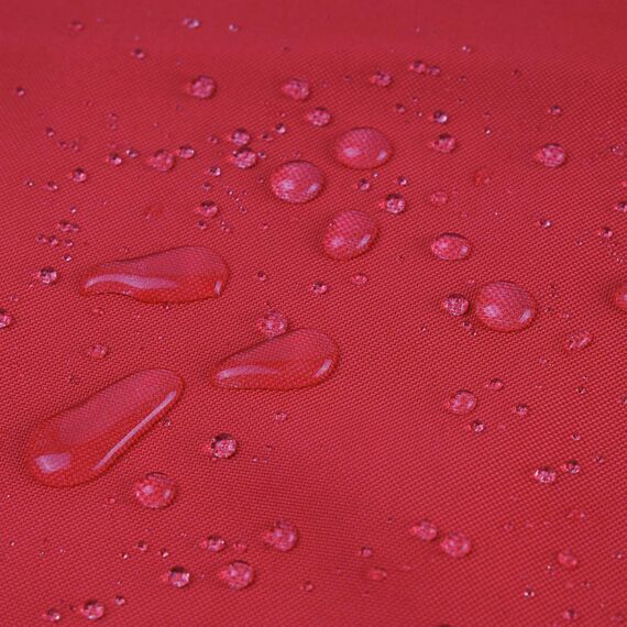 Phantoscope Wasserdichte Outdoor-Kissenbezüge, unifarbene Dekokissenhüllen für Terrasse, Sofa, Zelt, Sunbrella, Rot, 45 x 45 cm, 2er-Pack