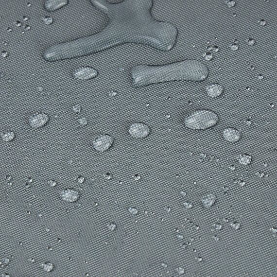 Phantoscope Wasserdichte Outdoor-Kissenbezüge, unifarbene Dekokissenhüllen für Terrasse, Sofa, Zelt, Sunbrella, Grau, 45 x 45 cm, 2er-Pack