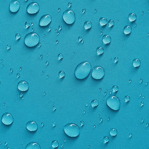 Phantoscope wasserdichte Outdoor-Kissenbezüge, unifarbene Dekokissenhüllen für Terrasse, Sofa, Zelt, Sunbrella, Blaugrün, 45 x 45 cm, 2er-Pack