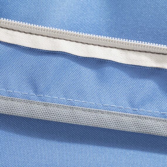 CLASSIC ACCESSORIES Ravenna Sitzkissen für Chaiselonge, wasserabweisend, 183 x 53 x 7 cm, Empire Blue