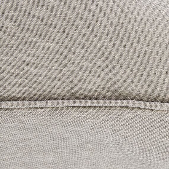 Classic Accessories Montlake Wasserabweisendes Outdoor-Bankkissen, Terrassenmöbel, Schaukelkissen, 150 x 45 x 7,6 cm, Grau meliert