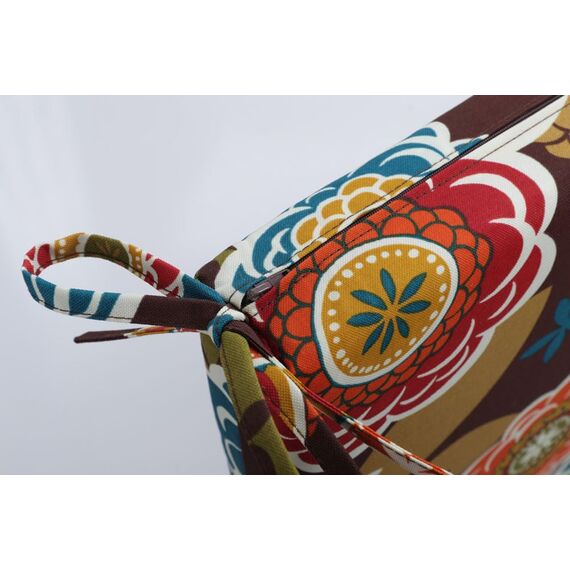 Pillow Perfect Kissen für drinnen und draußen Modern Schokoladenbraun