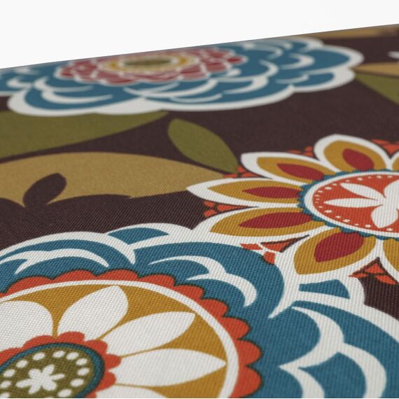 Pillow Perfect Kissen für drinnen und draußen Modern Schokoladenbraun