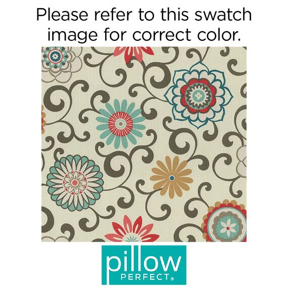 Pillow Perfect Kissen für drinnen und draußen Pom Pom Play Peachtini