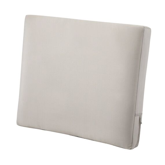 CLASSIC ACCESSORIES 62-028-MUSHRM-EC Ravenna Rückenkissen, 63,5 cm B x 55,9 cm H x 10,2 cm T, Pilz, Outdoor-Zweisitz-Kissen