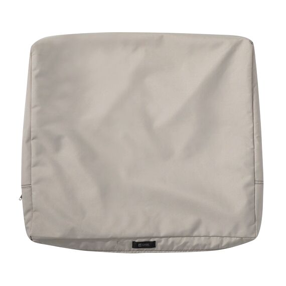 CLASSIC ACCESSORIES 62-028-MUSHRM-EC Ravenna Rückenkissen, 63,5 cm B x 55,9 cm H x 10,2 cm T, Pilz, Outdoor-Zweisitz-Kissen