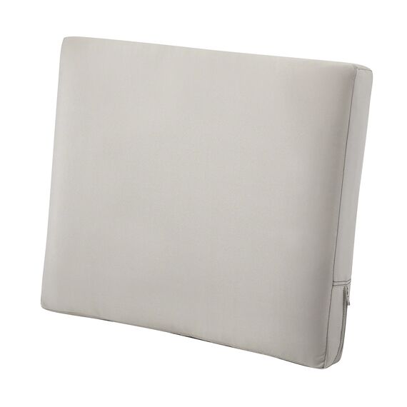 Classic Accessories Ravenna Wasserabweisendes Terrassen-Rückenkissen, Pilz, Outdoor, Zweisitzerkissen, 58,4 x 50,8 x 10,2 cm