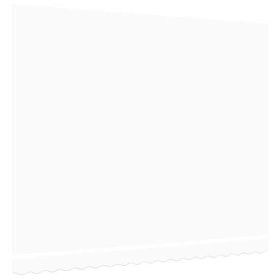 vidaXL Markisenersatzstoff Weiß 380 x 295 cm Polyester, Balkon-Sichtschutz, modernes rechteckiges Sonnendach, strapazierfähiger UV-beständiger Stoff, wetterfester Unterstand