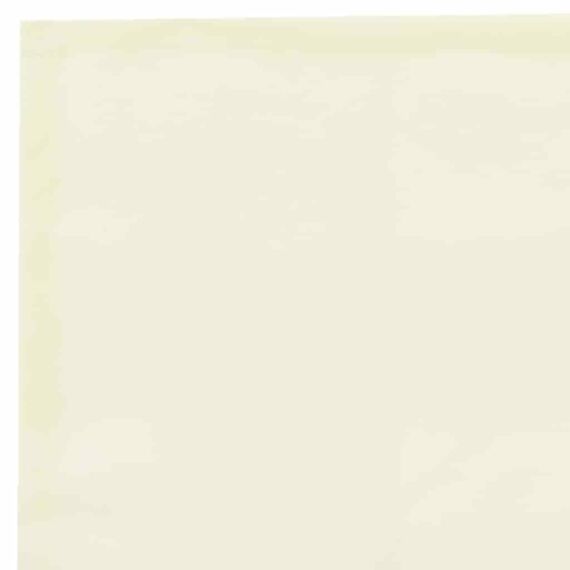 vidaXL Markisenersatzstoff Creme 380 x 195 cm Polyester, Balkon-Sichtschutz, modernes rechteckiges Sonnendach, strapazierfähiger UV-beständiger Stoff, wetterfester Unterstand