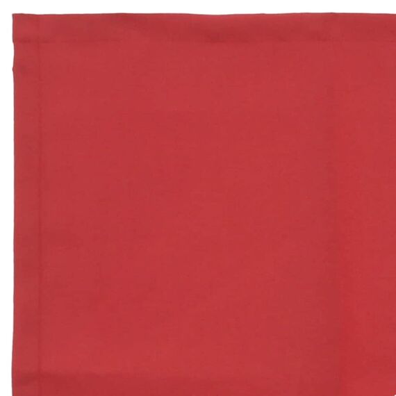 vidaXL Markisenersatzstoff Rot 380 x 295 cm Polyester, Balkon-Sichtschutz, modernes rechteckiges Sonnendach, strapazierfähiger UV-beständiger Stoff, wetterfester Unterstand