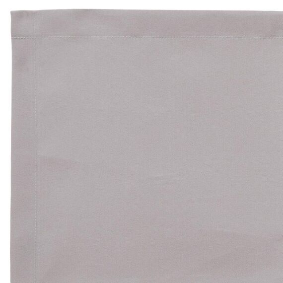 vidaXL Markisenersatzstoff Hellgrau 380 x 295 cm Polyester, Balkon-Sichtschutz, modernes rechteckiges Sonnendach, strapazierfähiger UV-beständiger Stoff, wetterfester Unterstand