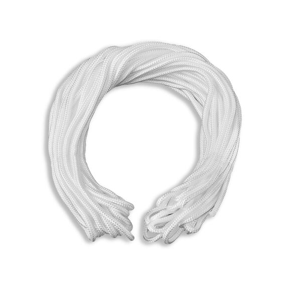 CelinaSun Sonnensegel Zubehör Flechtleine 20m weiß Sonnenschutz Befestigung Segel Montage Werkzeug