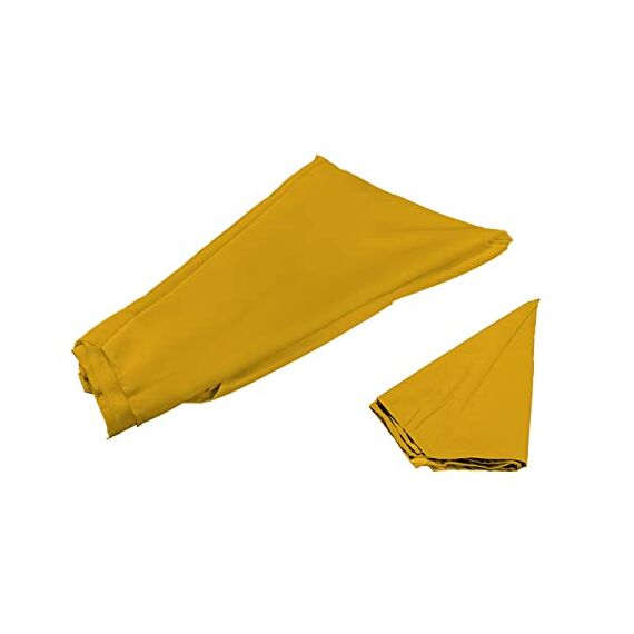 paramondo Sonnenschirm Bespannung für parapenda Ampelschirm 4 x 3 m rechteckig, mit Schirmbelüftung, Waschbar, Gelb