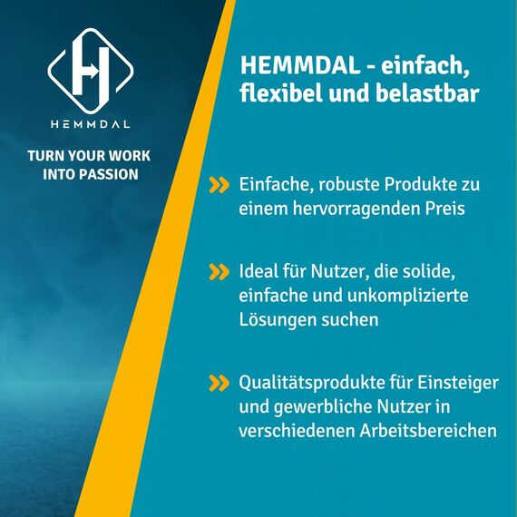 HEMMDAL Premium Sichtschutzstreifen | 35 m Zaunfolie | 1,1 mm Stärke | Montage ohne Hilfsmittel | hochwertiges Polypropylen | formstabil | wasserfest | 5 Jahre UV-beständig | Hellgrau | Made in EU