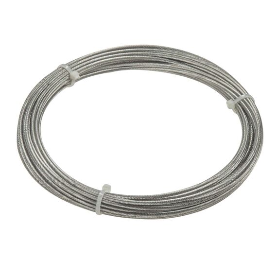 sunprotect 12502 Montage-Set für Seilspann-Markise/Sonnensegel/Sonnenschutz für Pergola Wintergarten Terrasse, Silber/weiß, 37-teilig (1 Set)