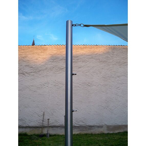 Sonnensegelmast Edelstahl 6030/2-3 Hülse 75cm