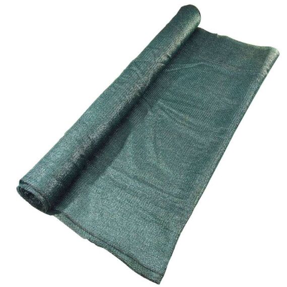 WerkaPro 04646 Sichtschutzfolie, Sichtschutz, Grün, verstärktes Gewebe 80 g/m², Rolle 10 m x 1,20 m, aus Polyethylen