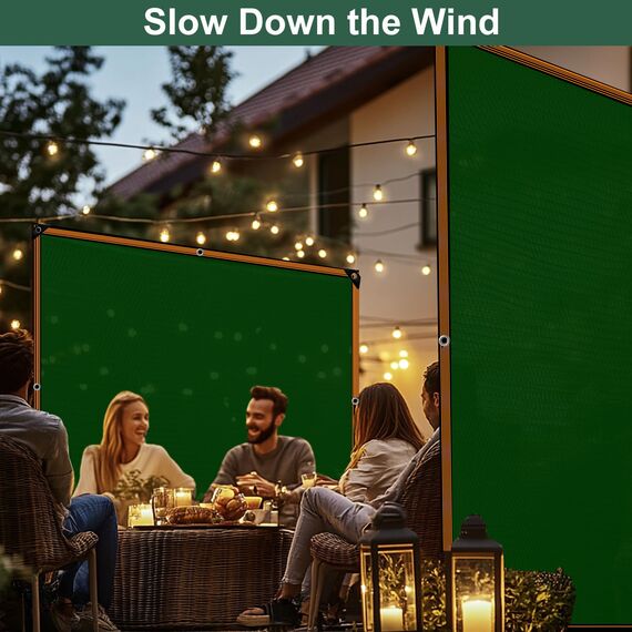 BeGrit Sichtschutz Zaunblende 2m x 15m Zaun Sichtschutz wetterfest Gartenzaun Windschutz 90% Beschattun HDPE Sonnenschutz Tennisblende Schattiernetz UV-resistent reißfest mit Löcher Kabelbinder grün