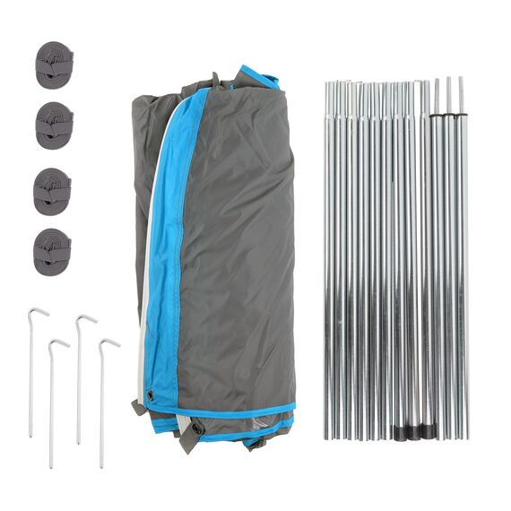 Sonnensegel für Wohnmobil Wohnwagen Bus, 3,50x2,4m, Wassersäule 2000mm