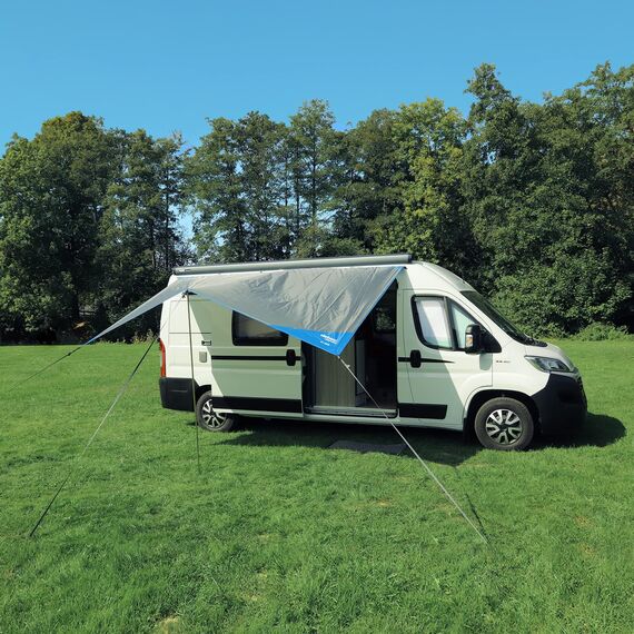 Sonnensegel für Wohnmobil Wohnwagen Bus, 3,50x2,4m, Wassersäule 2000mm