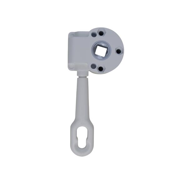 TENDAGGIMANIA Schneckengetriebe für Markisenkurbel mit manueller Bewegung über Markisenkurbel- Farbe GRAU - Untersetzung 11:1 (mit 11 Umdrehungen rollt 1 Meter Stoff)- Getriebe für Markisen