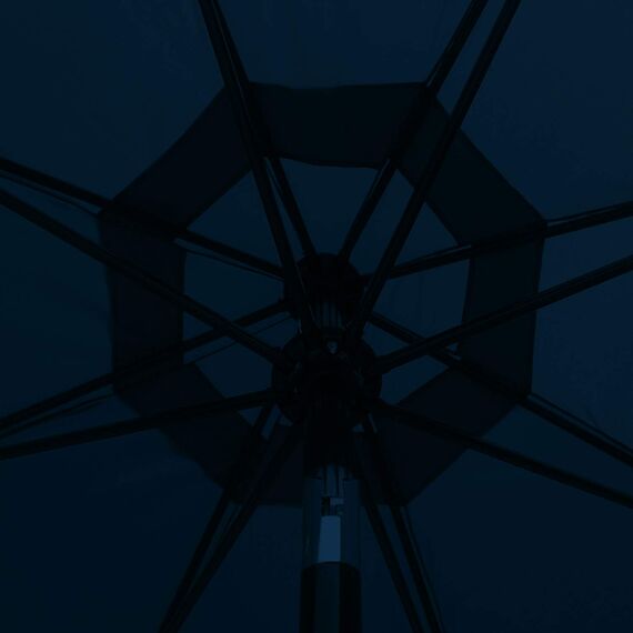 ABCCANOPY 300cm Sonnenschirmbezug mit 8 Rippen |Nur Baldachin,Navyblau