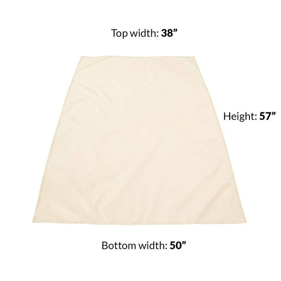 Alvantor Sonnensegel, UV-Block für Alvantor Outdoor, Hinterhof, Haus, Blasenzelt, Oxford-Gewebe, 96,5 x 127 x 144,8 cm, 3 Stück