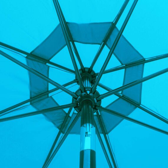 ABCCANOPY 300cm Sonnenschirmbezug mit 8 Rippen |Nur Baldachin,Türkis