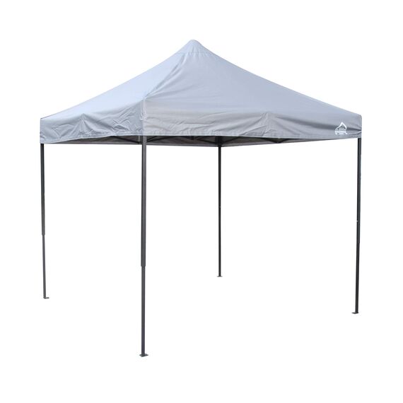 All Seasons Gazebos 2.5x2.5m vollständig wasserdichtes Faltpavillon - Metallisch Grau