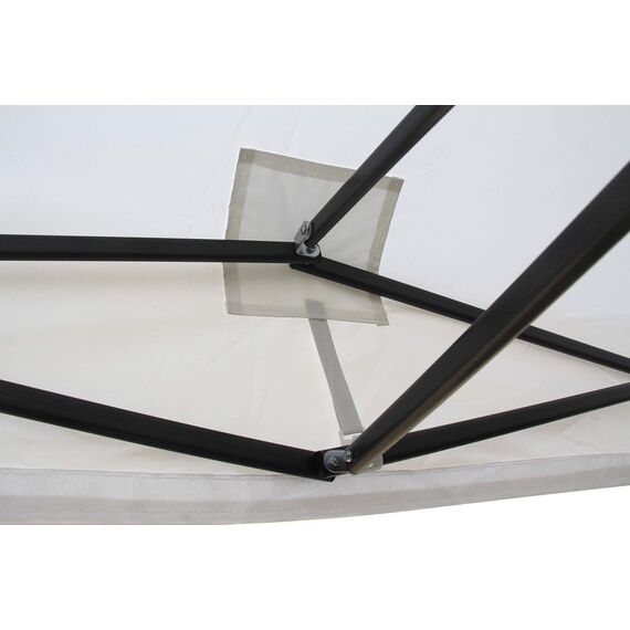 All Seasons Gazebos 2.5x2.5m vollständig wasserdichtes Faltpavillon - Weiß