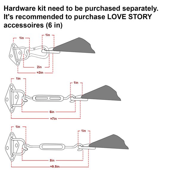 LOVE STORY Sonnensegel, rechteckig, 2,4 x 3,5 m, Braun